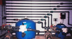 equipo filtración piscina